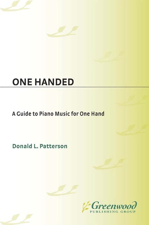 Product picture Piano left hand One Handed Donald Patterson