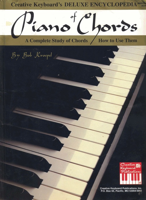 Product picture Encyclopedia Of Piano Chords Bob Kroepel